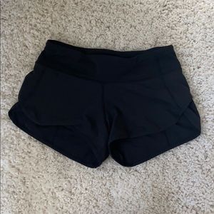 Lululemon speed up short size 2